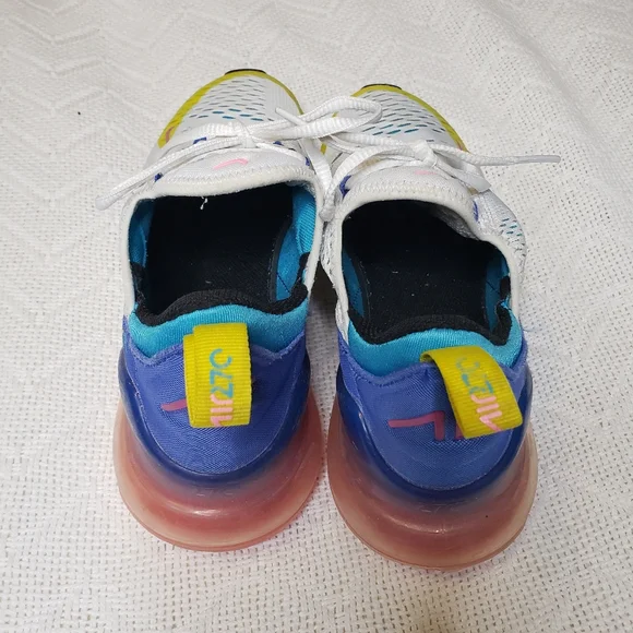 Copy Nike Air Max 270  Womens or Youth Girls 5US Athletic Running Shoes Sneakers - Picture 5 of 9